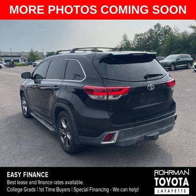 2017 Toyota Highlander Limited Platinum