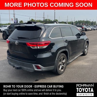 2017 Toyota Highlander Limited Platinum