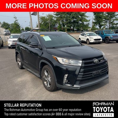 2017 Toyota Highlander Limited Platinum