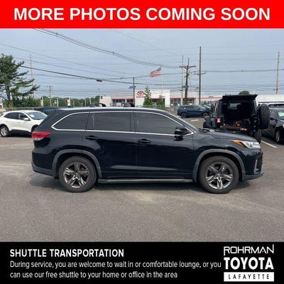 2017 Toyota Highlander Limited Platinum