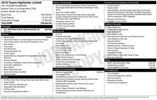 2018 Toyota Highlander Limited