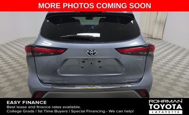 2020 Toyota HIGHLANDER HYBRD Platinum