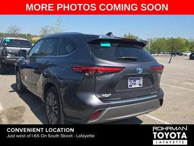 2020 Toyota Highlander Hybrid Platinum