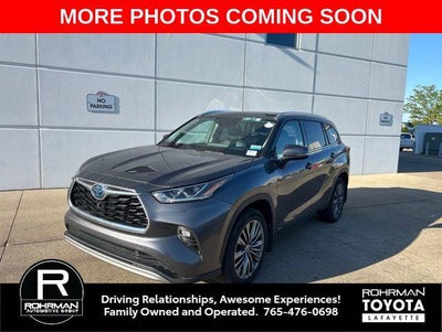 2020 Toyota HIGHLANDER HYBRD Platinum