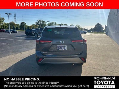 2020 Toyota HIGHLANDER HYBRD Platinum
