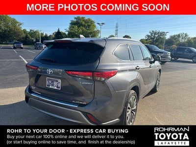 2020 Toyota HIGHLANDER HYBRD Platinum