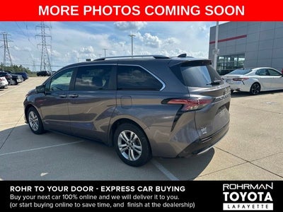 2021 Toyota Sienna Platinum 7 Passenger