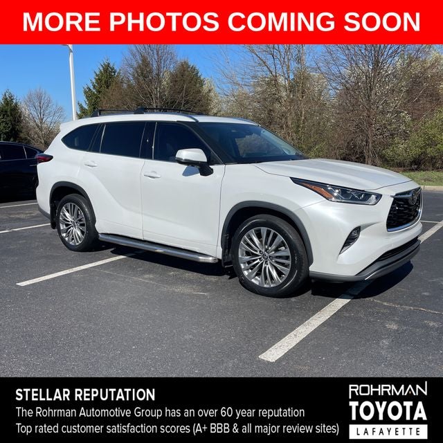 2022 Toyota Highlander Platinum