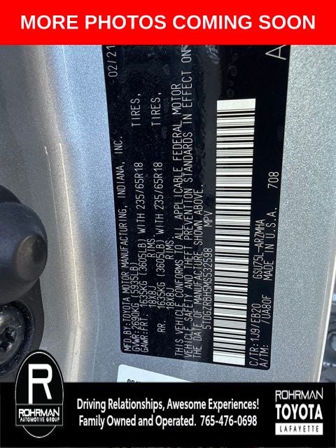 2021 Toyota Highlander XLE