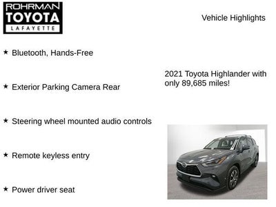 2021 Toyota HIGHLANDER XLE