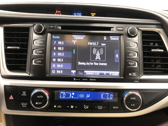 2019 Toyota HIGHLANDER HYBRD XLE