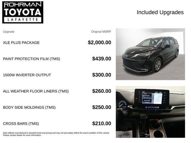 2024 Toyota SIENNA XLE AWD XLE 7 Passenger