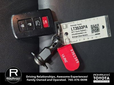 2017 Toyota HIGHLANDER XLE