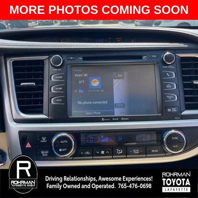 2017 Toyota Highlander XLE
