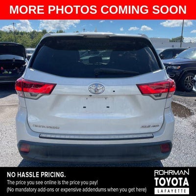 2017 Toyota Highlander XLE
