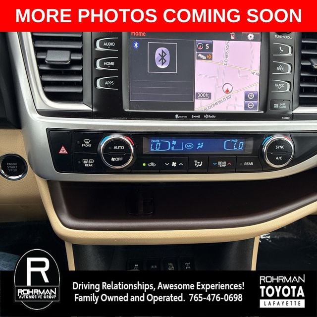 2019 Toyota Highlander XLE