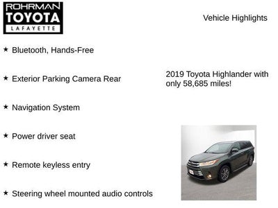 2019 Toyota HIGHLANDER XLE