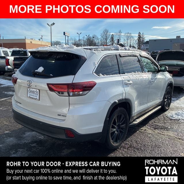 2019 Toyota HIGHLANDER SE
