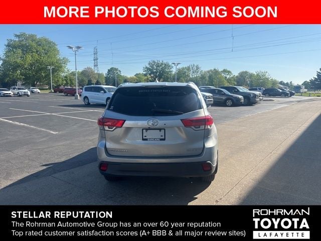 2019 Toyota HIGHLANDER XLE