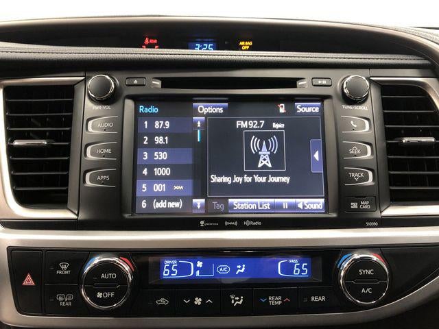2019 Toyota HIGHLANDER XLE