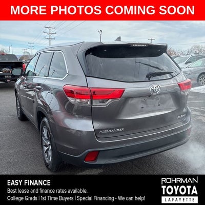 2019 Toyota HIGHLANDER XLE