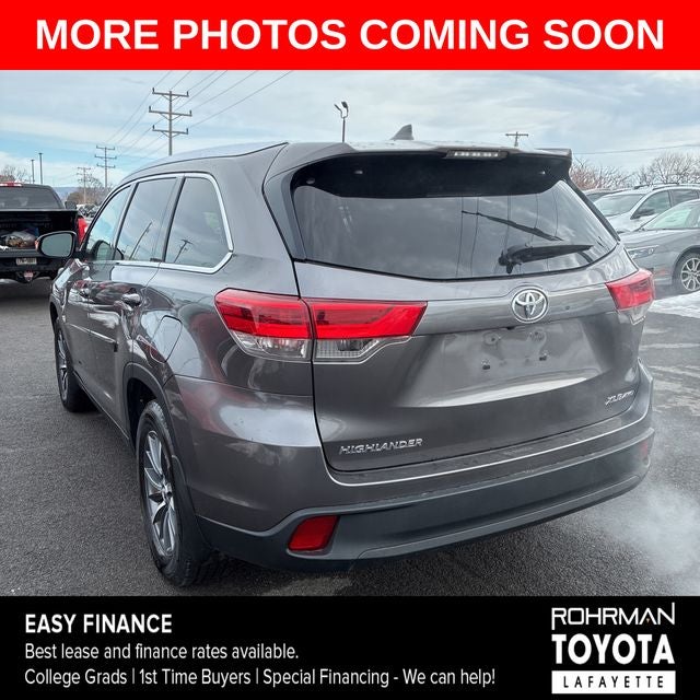 2019 Toyota HIGHLANDER XLE