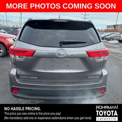 2019 Toyota HIGHLANDER XLE