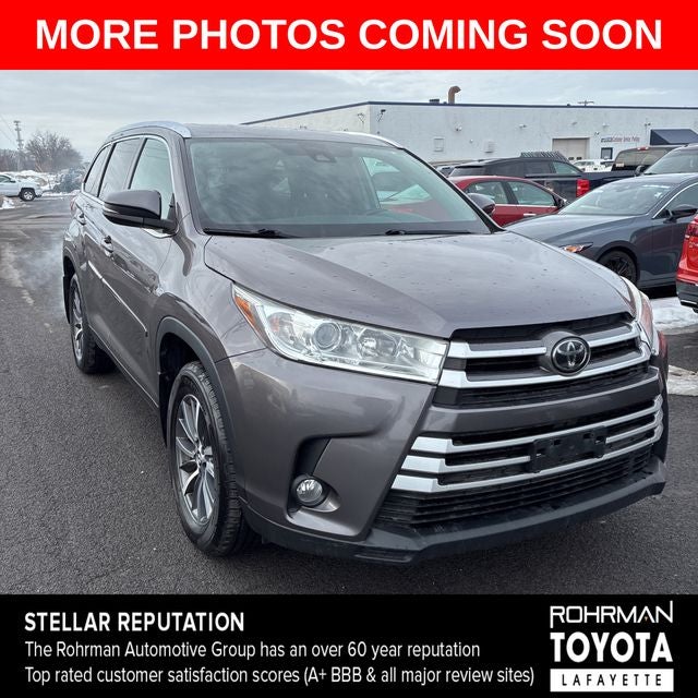 2019 Toyota HIGHLANDER XLE