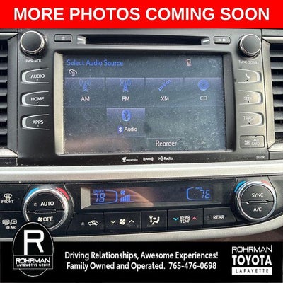2019 Toyota HIGHLANDER XLE