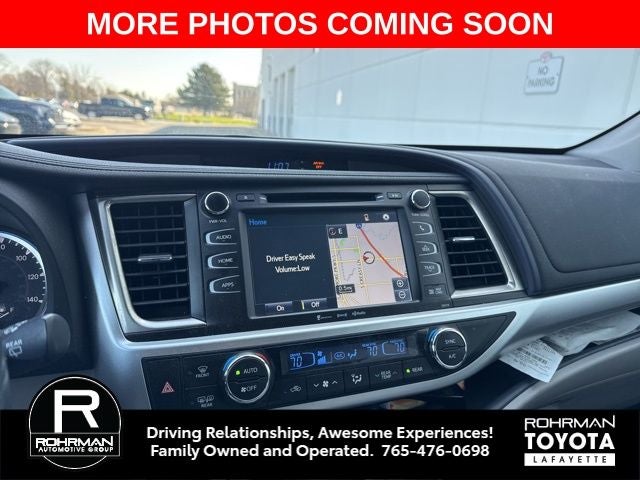 2018 Toyota HIGHLANDER XLE