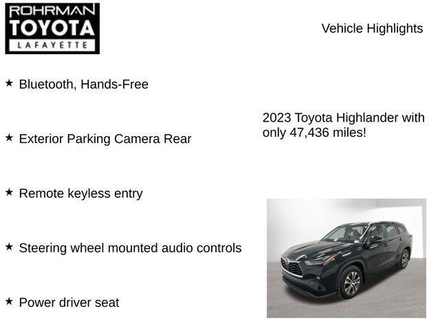 2023 Toyota Highlander Hybrid XLE