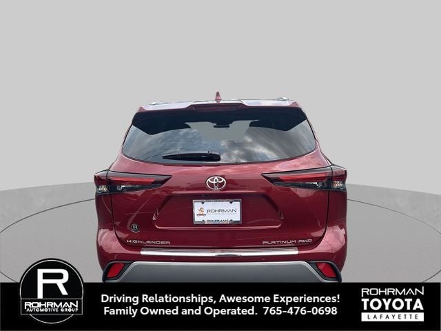 2026 Toyota Highlander Platinum