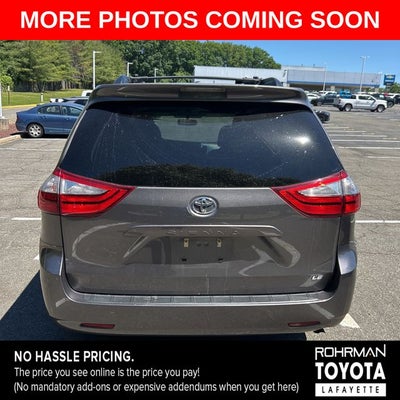 2017 Toyota Sienna LE 8 Passenger