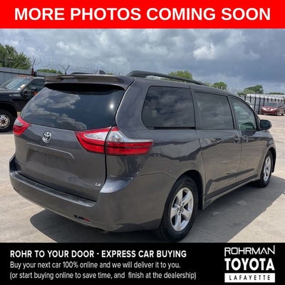 2020 Toyota SIENNA LE 3.5L LE 8 Passenger
