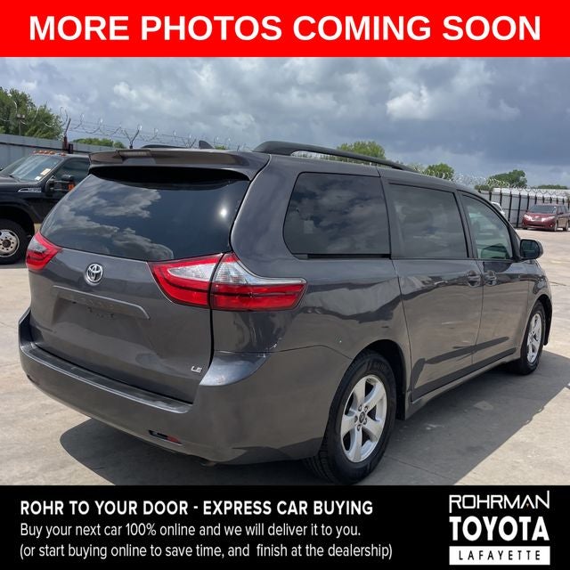 2020 Toyota SIENNA LE 3.5L LE 8 Passenger