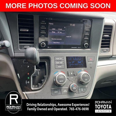 2020 Toyota SIENNA LE 3.5L LE 8 Passenger