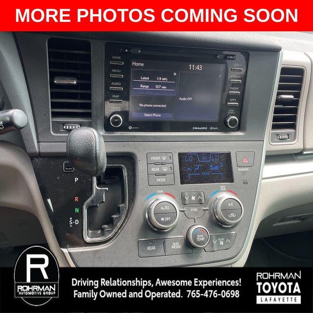 2020 Toyota SIENNA LE 3.5L LE 8 Passenger