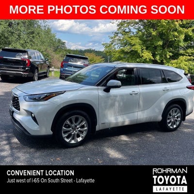 2022 Toyota Highlander Hybrid Limited