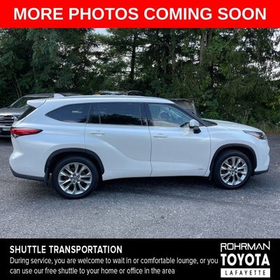 2022 Toyota Highlander Hybrid Limited