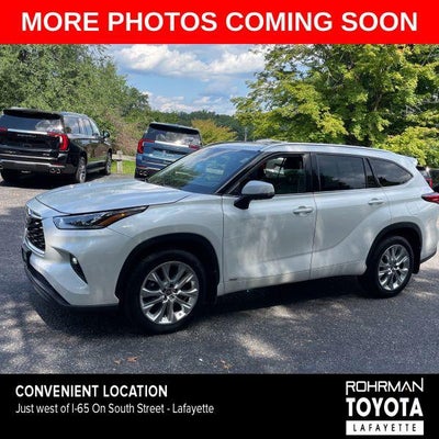 2022 Toyota Highlander Hybrid Limited