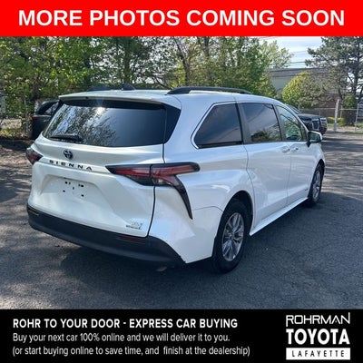 2021 Toyota Sienna XLE 8 Passenger