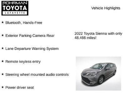 2022 Toyota Sienna XLE 7 Passenger
