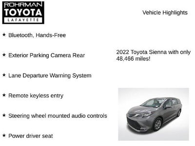 2022 Toyota Sienna XLE 7 Passenger