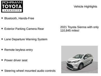 2021 Toyota Sienna XLE 7 Passenger