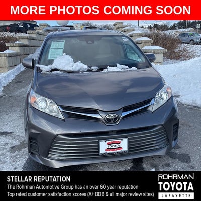 2020 Toyota SIENNA XLE 3.5L XLE 8 Passenger