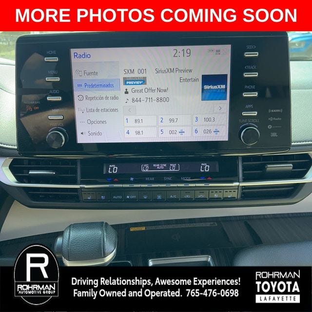 2021 Toyota SIENNA LIMITED Limited 7 Passenger