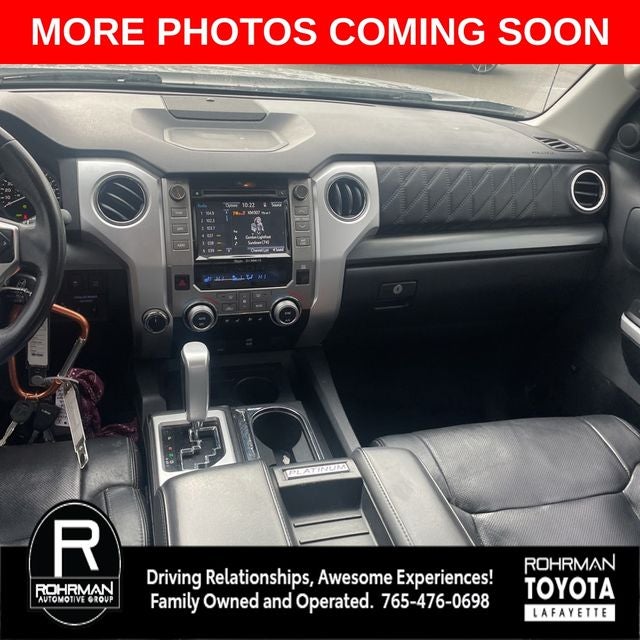 2018 Toyota TUNDRA 4X4 Platinum 5.7L V8