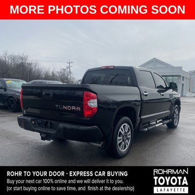 2018 Toyota TUNDRA 4X4 Platinum 5.7L V8