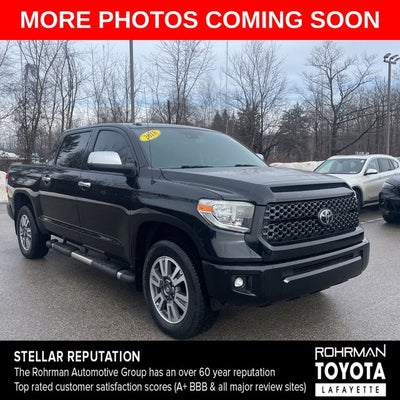 2018 Toyota TUNDRA 4X4 Platinum 5.7L V8
