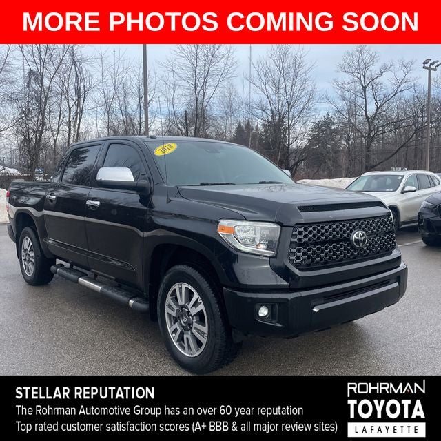2018 Toyota TUNDRA 4X4 Platinum 5.7L V8